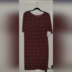 LuLaRoe Julia dress. NWT. Size 2XL